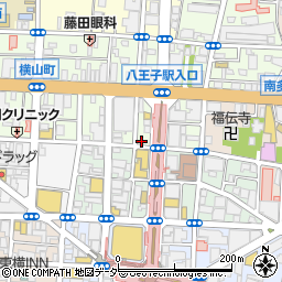東京都八王子市横山町3-1周辺の地図
