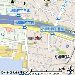 東京都府中市小柳町4丁目3-4周辺の地図