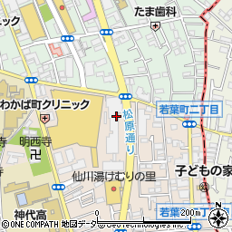 しゃぶ葉 仙川店周辺の地図