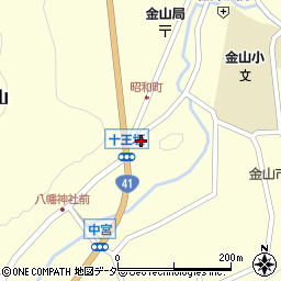 岐阜県下呂市金山町金山2243周辺の地図