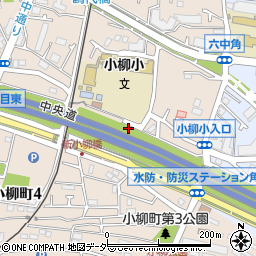 東京都府中市小柳町4丁目46周辺の地図