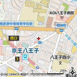 ノムラ薬局　八王子店周辺の地図