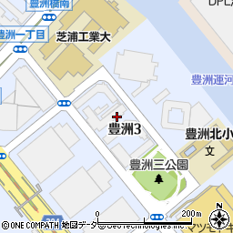 アヒポキ 豊洲店周辺の地図