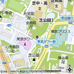 ３２芝公園ビル周辺の地図