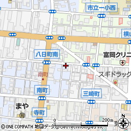 東京都八王子市南町2-7周辺の地図