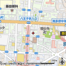 東京都八王子市横山町1周辺の地図