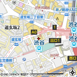 東京都渋谷区道玄坂2丁目6周辺の地図