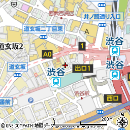 東京都渋谷区道玄坂2丁目6-3周辺の地図