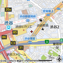 東京都渋谷区渋谷2丁目17-5周辺の地図