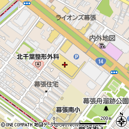 バーミヤン 千葉幕張店周辺の地図
