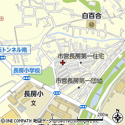 東京都八王子市長房町109周辺の地図