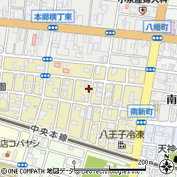 東京都八王子市小門町86周辺の地図