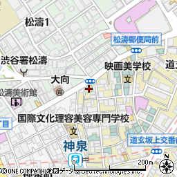 ローソン円山町店周辺の地図