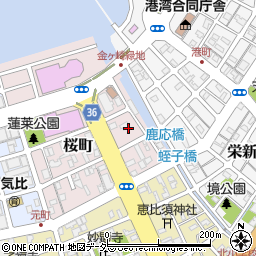 福井県敦賀市桜町3周辺の地図