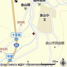 岐阜県下呂市金山町金山2251周辺の地図