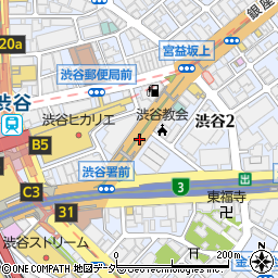 東京都渋谷区渋谷2丁目周辺の地図