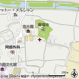 山梨県甲州市勝沼町下岩崎1126周辺の地図