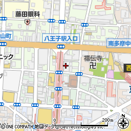 ライクワークス株式会社　八王子サテライトオフィス周辺の地図