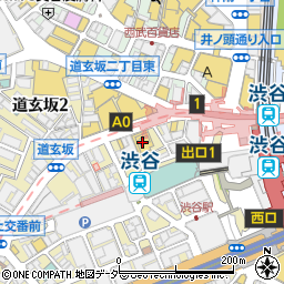 蒙古タンメン中本 渋谷店周辺の地図