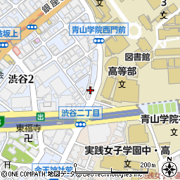 東京都渋谷区渋谷2丁目3-8周辺の地図