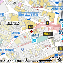 東京都渋谷区道玄坂2丁目6-15周辺の地図
