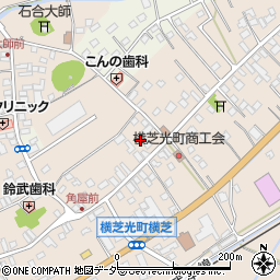 千葉県山武郡横芝光町横芝648-1周辺の地図