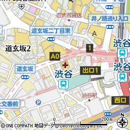 トラストパーク渋東シネタワー駐車場周辺の地図