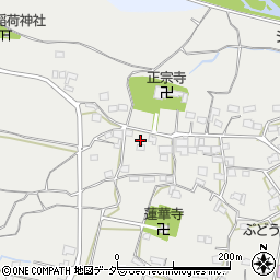 山梨県甲州市勝沼町下岩崎1797周辺の地図