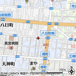 東京都八王子市南町6-11周辺の地図