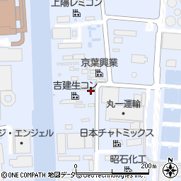 吉田建材株式会社　東京新砂工場周辺の地図