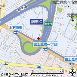 東京都調布市富士見町1丁目3-35周辺の地図