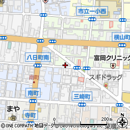 東京都八王子市横山町12-2周辺の地図