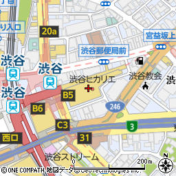 8TH SEA OYSTER Bar渋谷ヒカリエ店周辺の地図