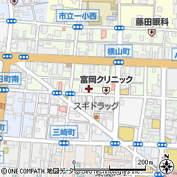 株式会社東美　八王子店周辺の地図