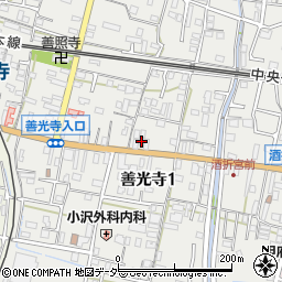 株式会社山梨・新興徽章周辺の地図