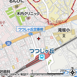 セリオン調布店周辺の地図