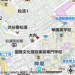 株式会社読売新聞社　販売所渋谷区渋谷販売所周辺の地図