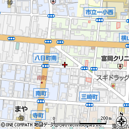 東京都八王子市横山町12-4周辺の地図