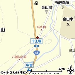 岐阜県下呂市金山町金山1870-3周辺の地図