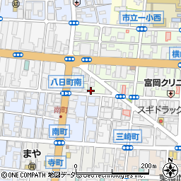 東京都八王子市横山町12-5周辺の地図