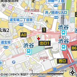 エスパス日拓　渋谷周辺の地図
