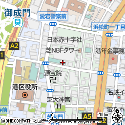 東京都港区芝大門1丁目1-23周辺の地図