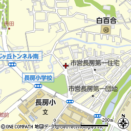 東京都八王子市長房町129周辺の地図