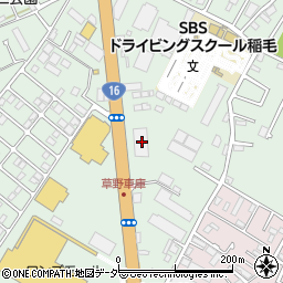 千葉県千葉市稲毛区長沼町334周辺の地図