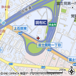 東京都調布市富士見町1丁目3-10周辺の地図