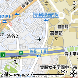 東京都渋谷区渋谷2丁目4周辺の地図