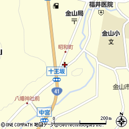 岐阜県下呂市金山町金山2242-3周辺の地図