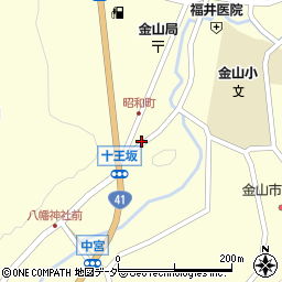 岐阜県下呂市金山町金山2241周辺の地図