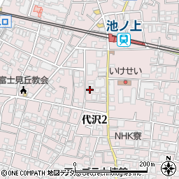 羽山医院周辺の地図