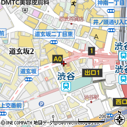 トラストパーク渋東シネタワー周辺の地図